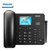 飞利浦 CORD890 全网通 4G网络 兼容手机卡 WiFi 彩屏录音电话机（台）黑色